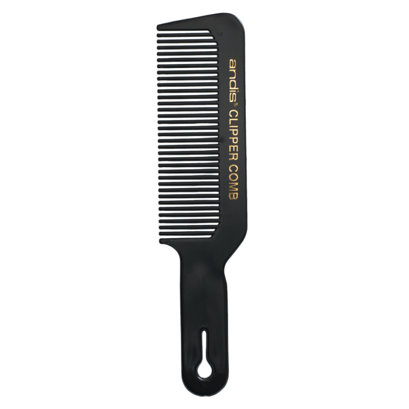 Professional 12-pack barber clipper comb set in black and white for precision hair cutting