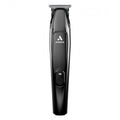 Andis Slimline Pro II professional hair trimmer in silver finish for barber detailing