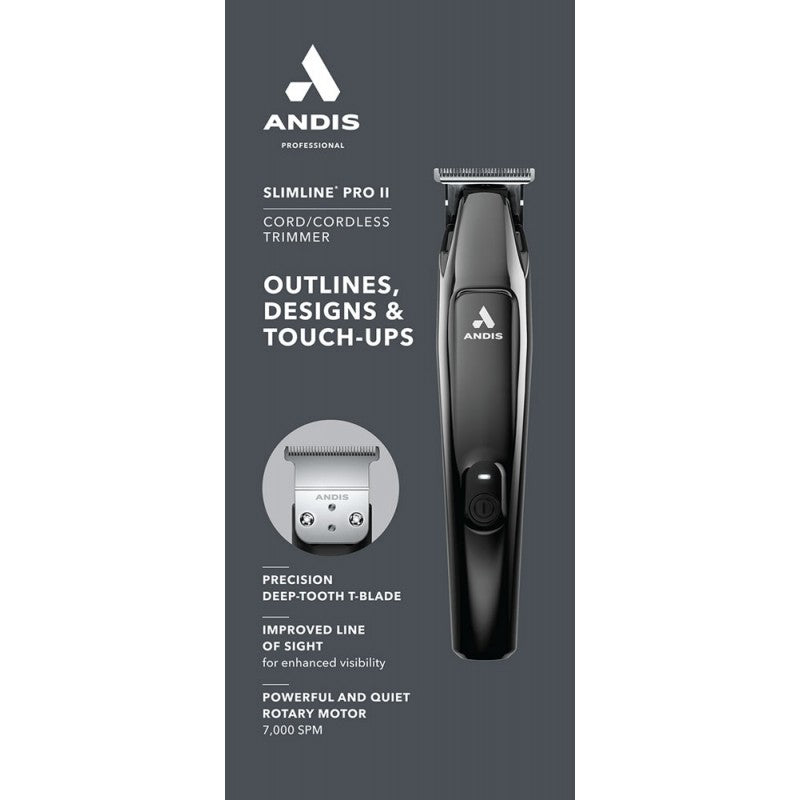 Slimline Pro II Professional Barber Trimmer for Detailing & Edging