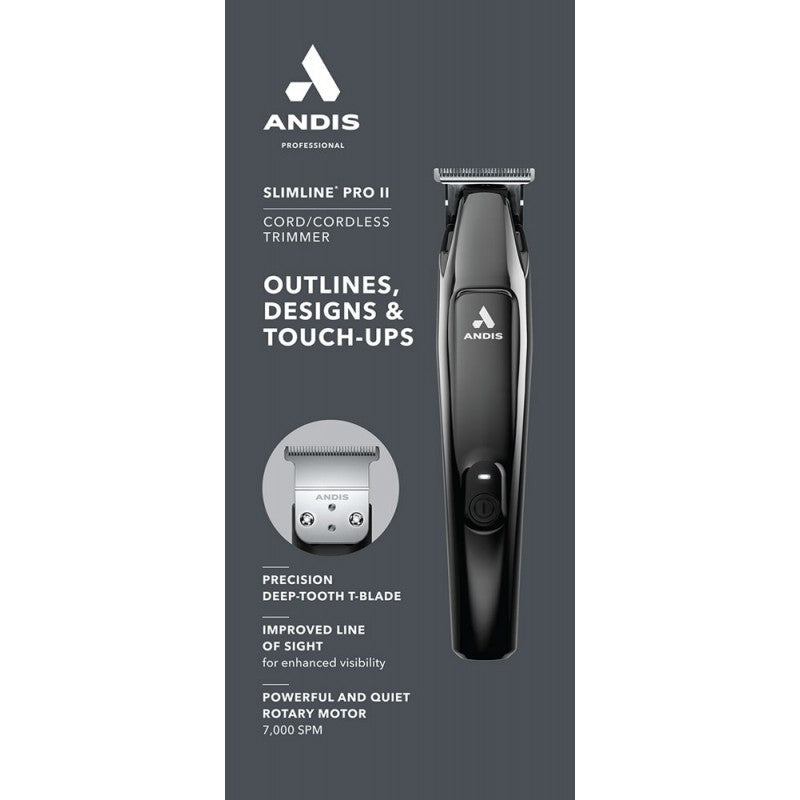 Slimline Pro II Professional Barber Trimmer for Detailing & Edging