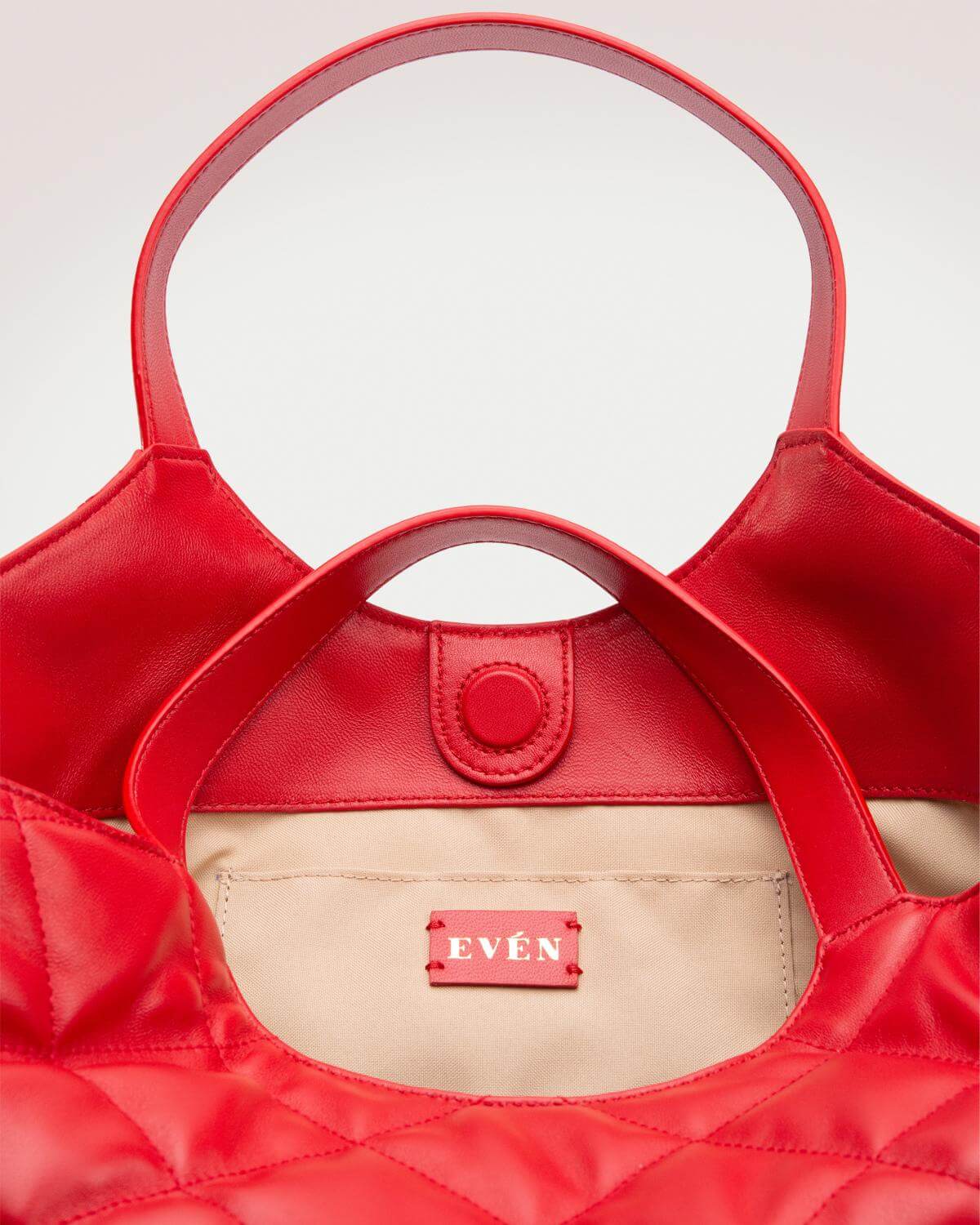 Anne Large Shopper Tote - Red