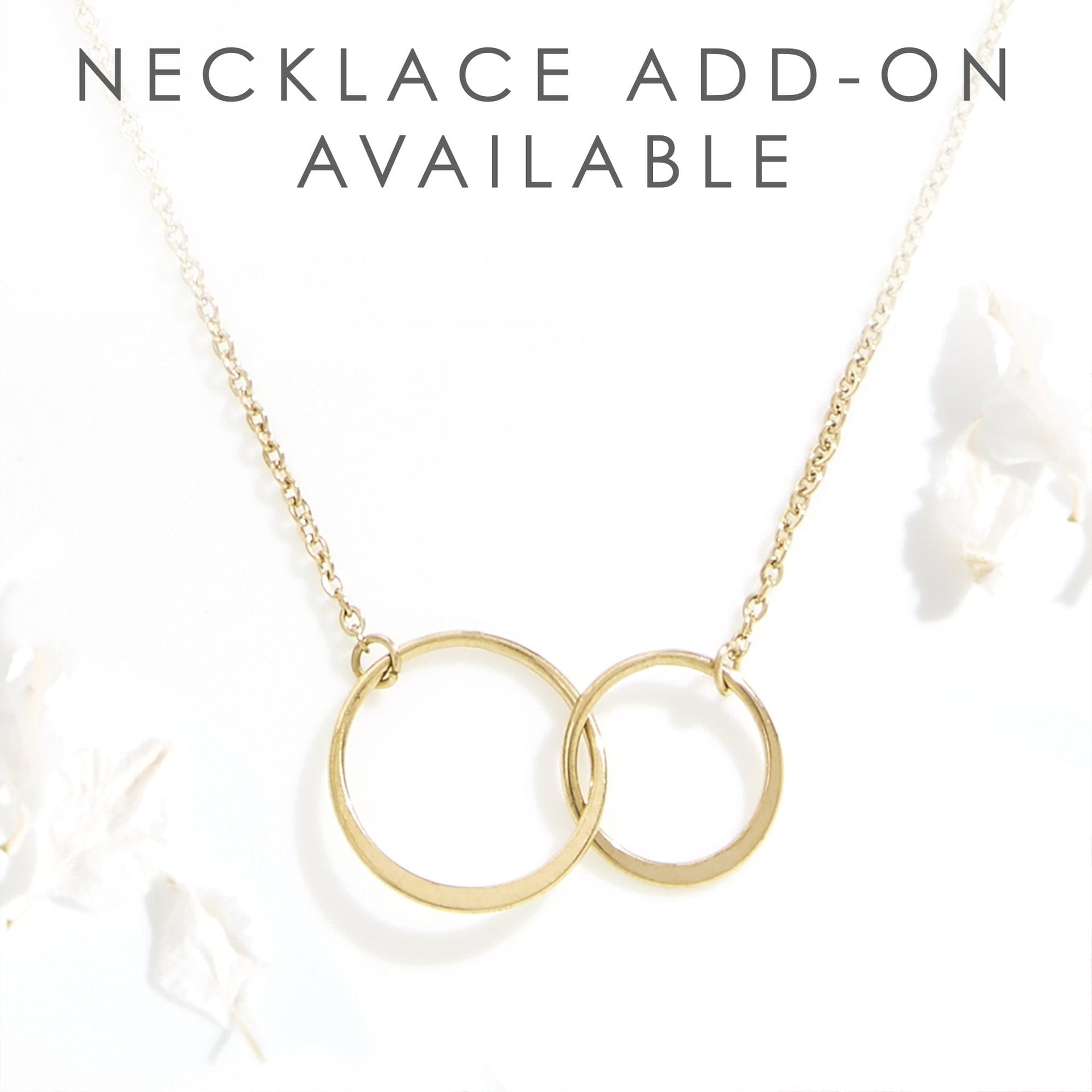 Anniversary Gift Double Circle Necklace Spa Gift Box Set