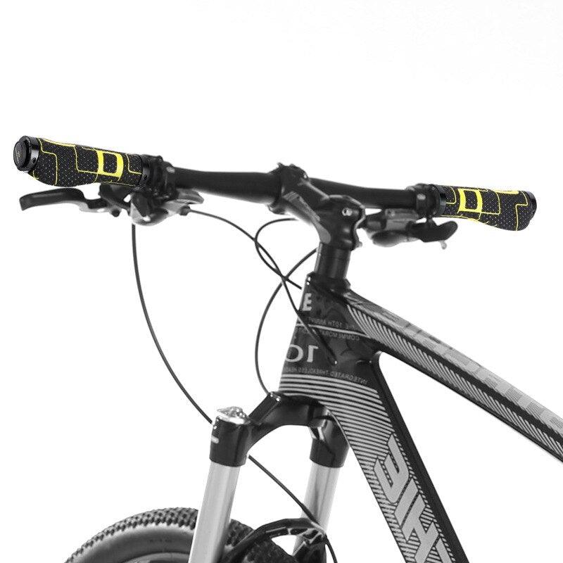 Ergonomic Anti-Slip Bike Handlebar Grips with Shock Resistance