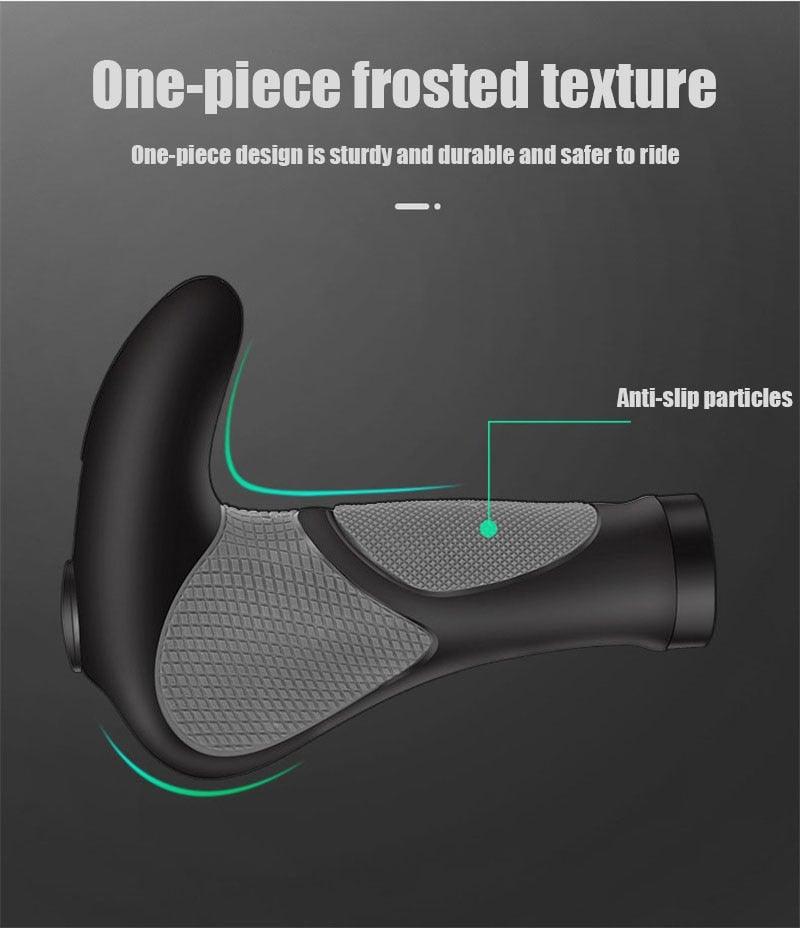 Ergonomic Anti-Slip Bike Handlebar Grips with Shock Resistance