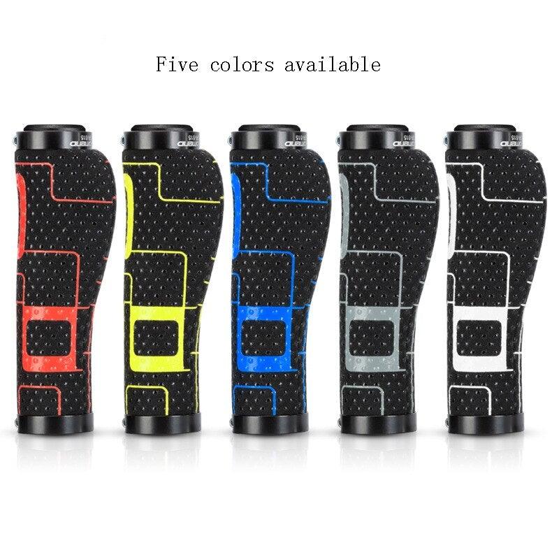 Ergonomic Anti-Slip Bike Handlebar Grips with Shock Resistance