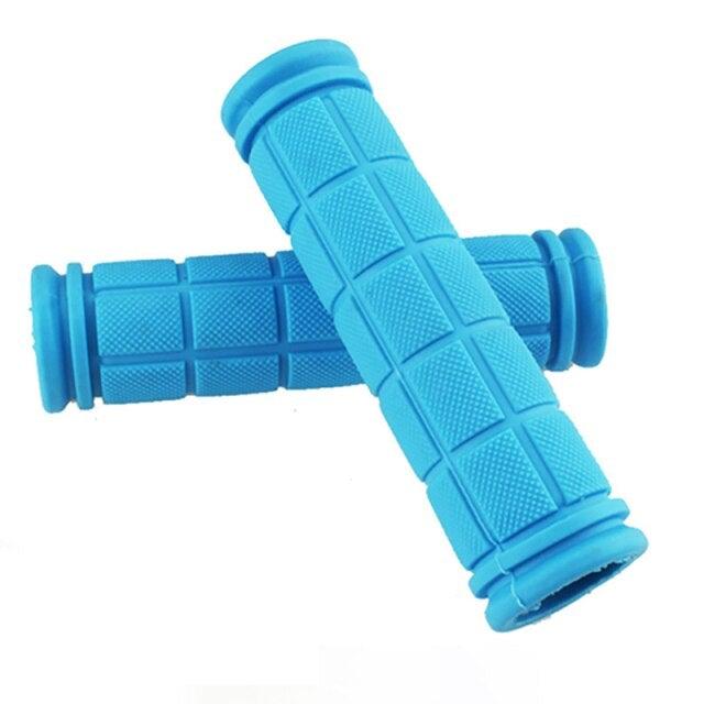 Soft TPR Rubber Mushroom Handlebar Grips - Non-Slip Bike Grips