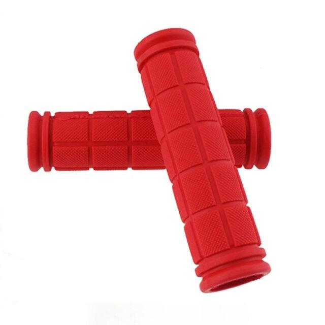 Soft TPR Rubber Mushroom Handlebar Grips - Non-Slip Bike Grips