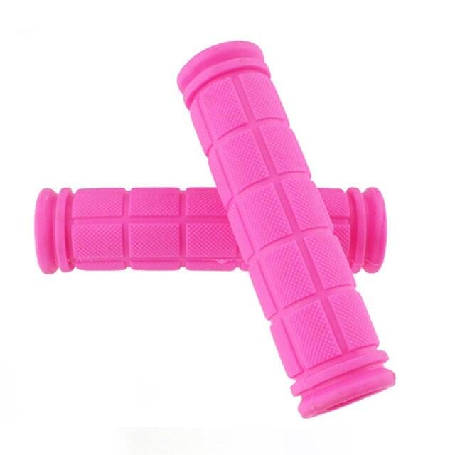 Soft TPR Rubber Mushroom Handlebar Grips - Non-Slip Bike Grips