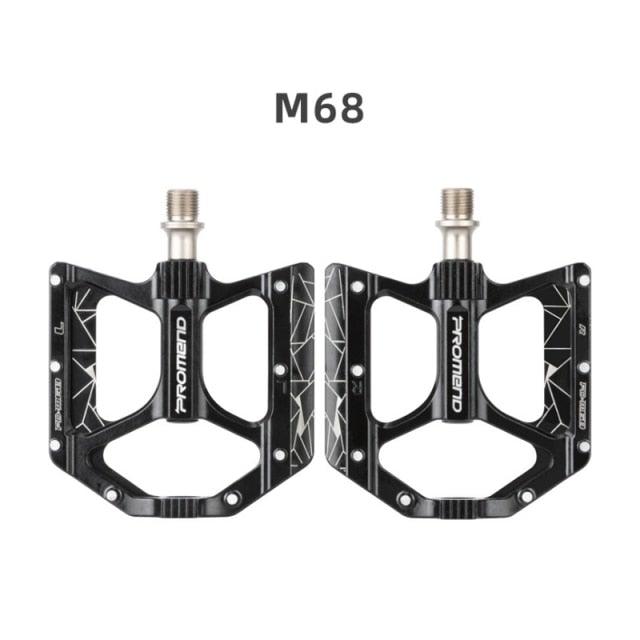 Ultralight Quick Release Mountain Bike Flat Pedals 3 Bearings