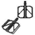 Quick Release Aluminum Flat Pedals - Ultralight 3 Bearing Set