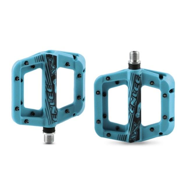 Anti-Skid Nylon Fiber Mountain Bike Platform Pedals
