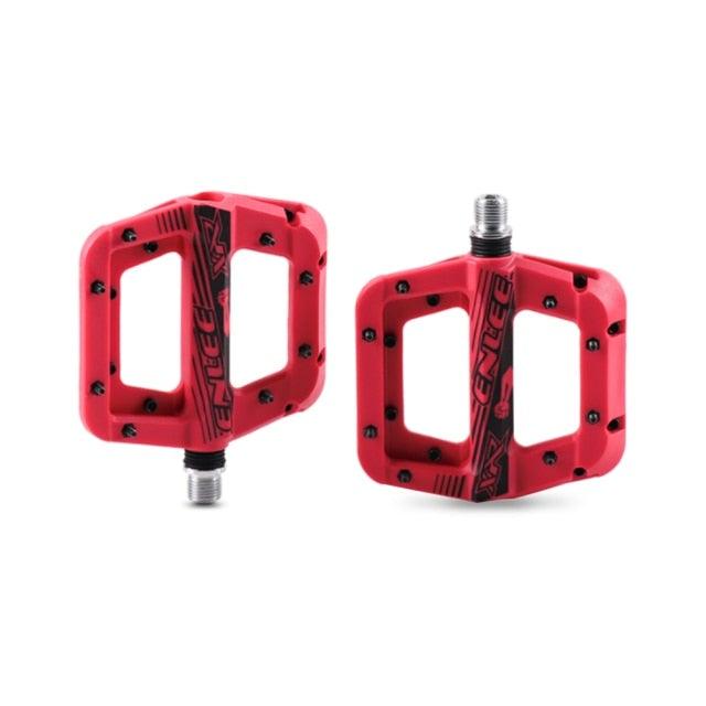 Anti-Skid Nylon Fiber Mountain Bike Platform Pedals
