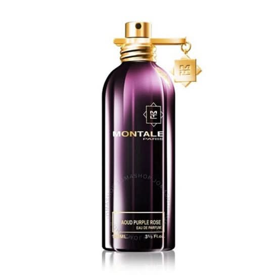A bottle of Aoud Purple Rose Eau de Parfum spray