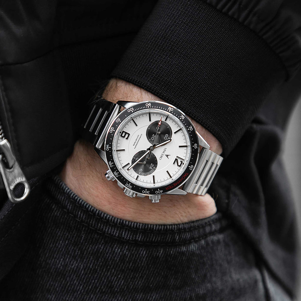 The Apex Panda Watch - 42mm Chronograph Wristwatch