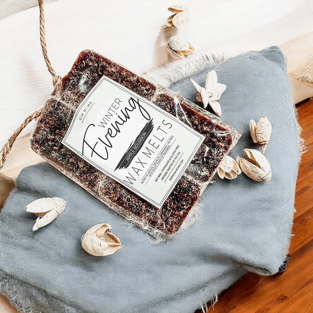 Winter Evening Apple Bourbon Scented Wax Melts XL - Image 2