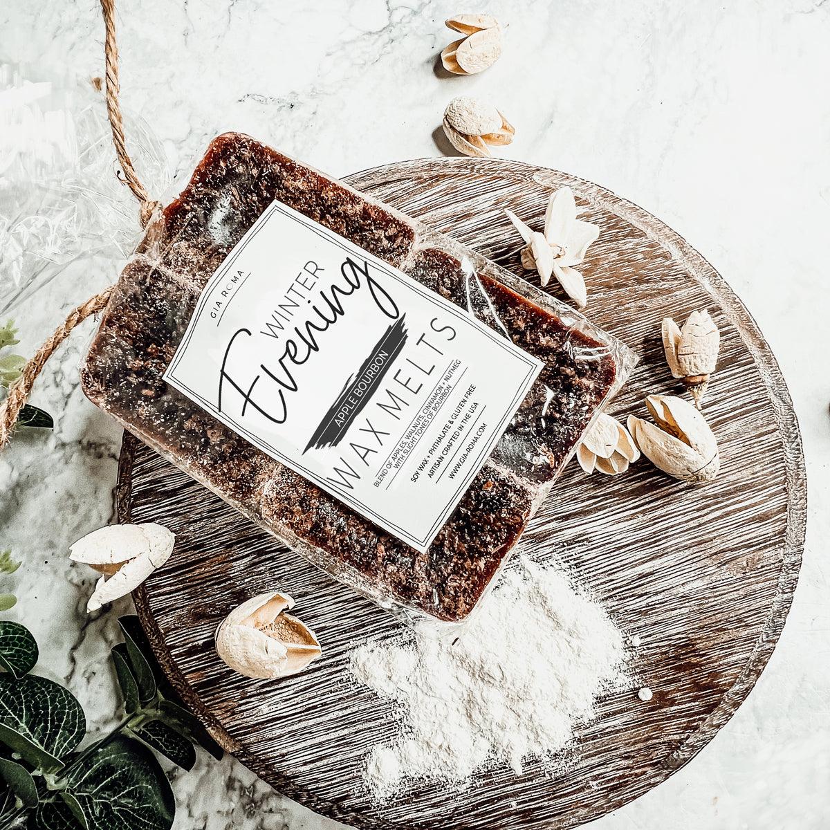 Winter Evening Apple Bourbon Scented Wax Melts XL - Image 9