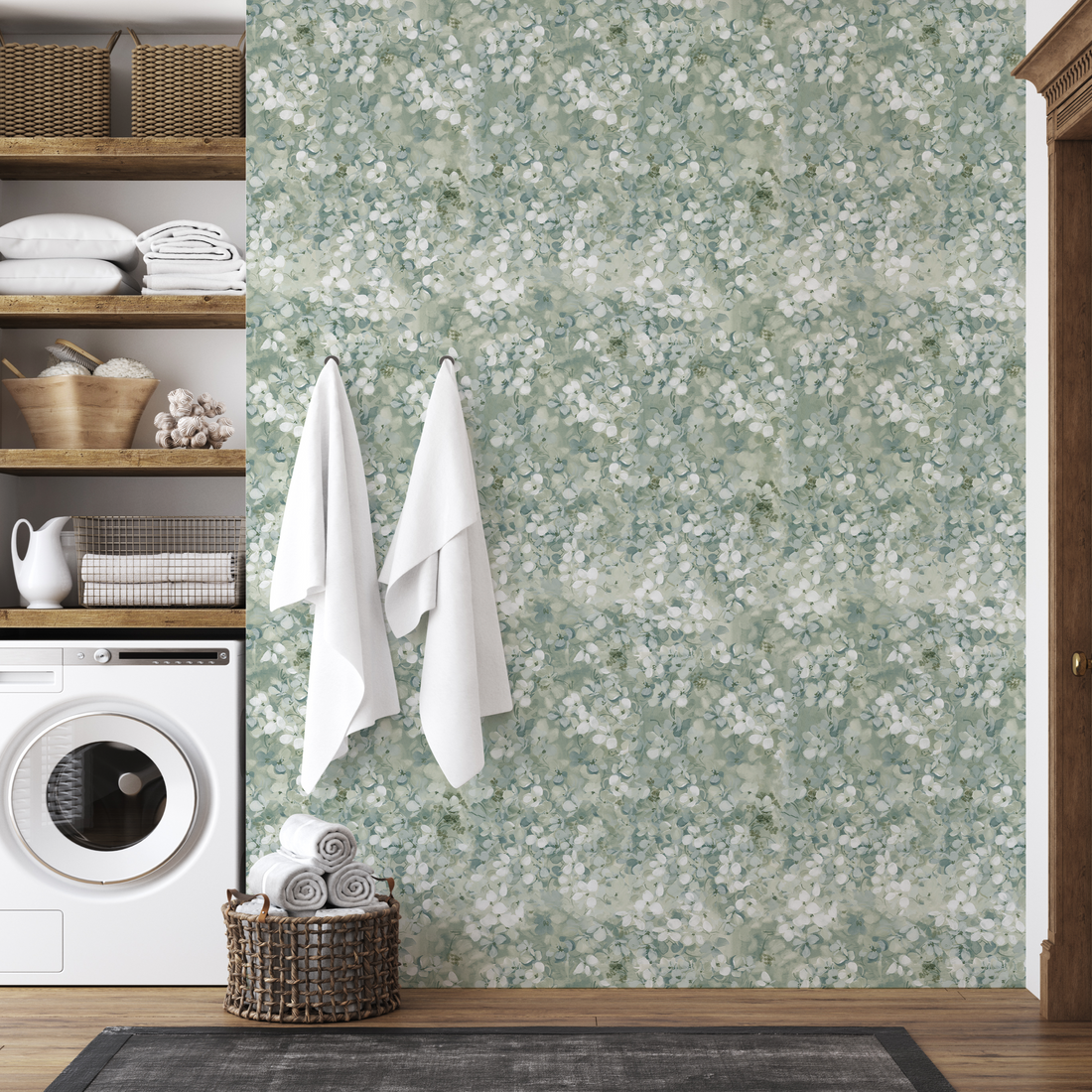 Ridge pattern removable wallpaper by Taddy Mikelaites