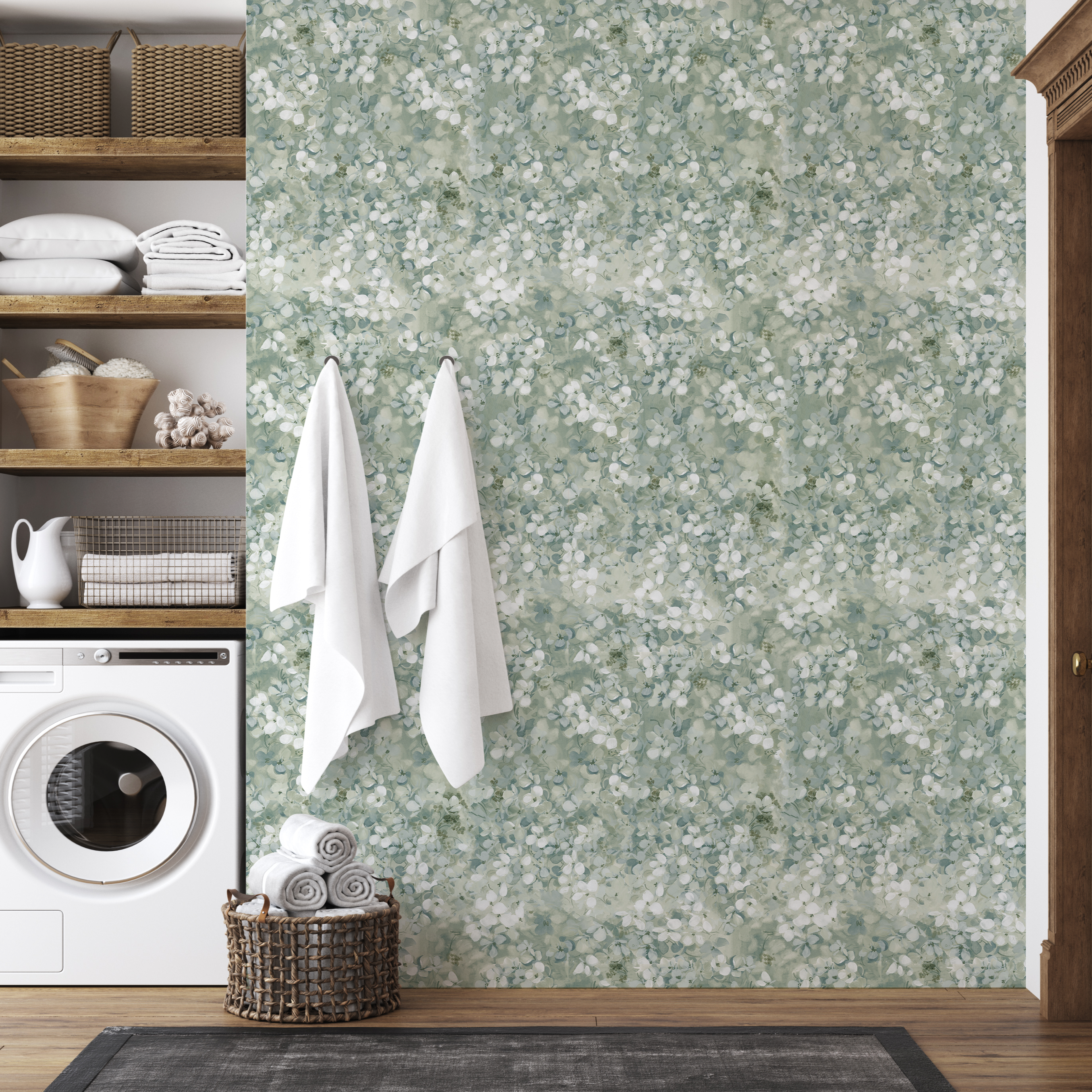 Ridge pattern removable wallpaper by Taddy Mikelaites