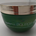 AquAGE Masque Hydratant Intense deep conditioning mask in green and silver packaging
