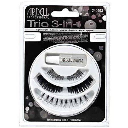 110 Black & Demi Wispies False Eyelash Multipack with Applicator
