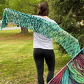 Ariel Shawl Crochet Kit - DIY Whimsical Flared Tail Shawl Project