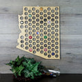 Arizona Beer Cap Map