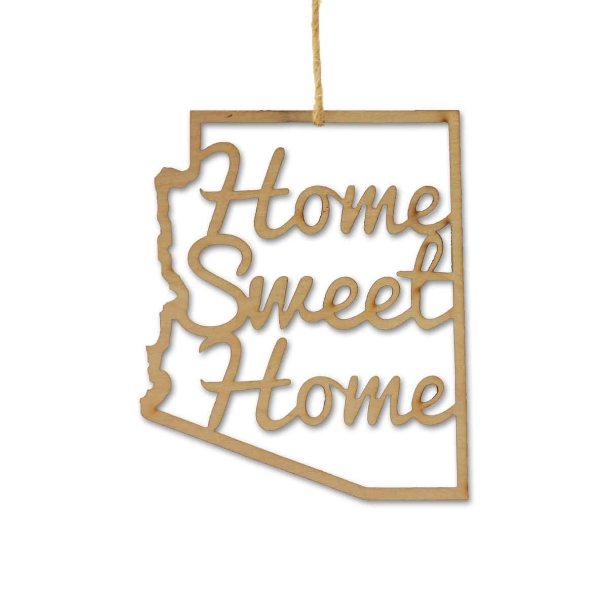 Arizona Home Sweet Home Ornaments