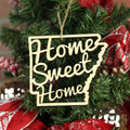 Arkansas Home Sweet Home Ornaments