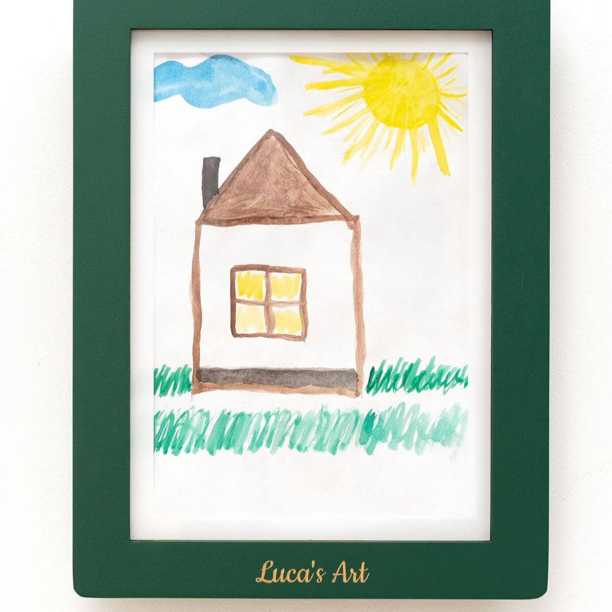 Kids Art Display Frame – Minimalist A4 Artwork Storage for Kids