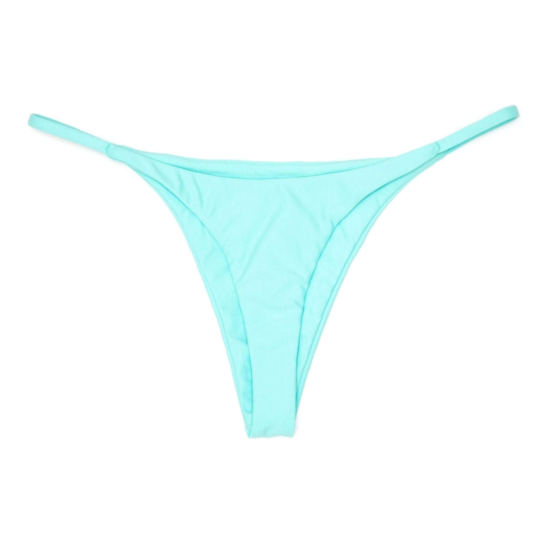 Cruz Minimal Coverage Thong Bikini Bottom with Adjustable Sides