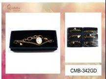 Modern Minimalist Gold Cable Chain Bracelet - Adjustable Jewelry