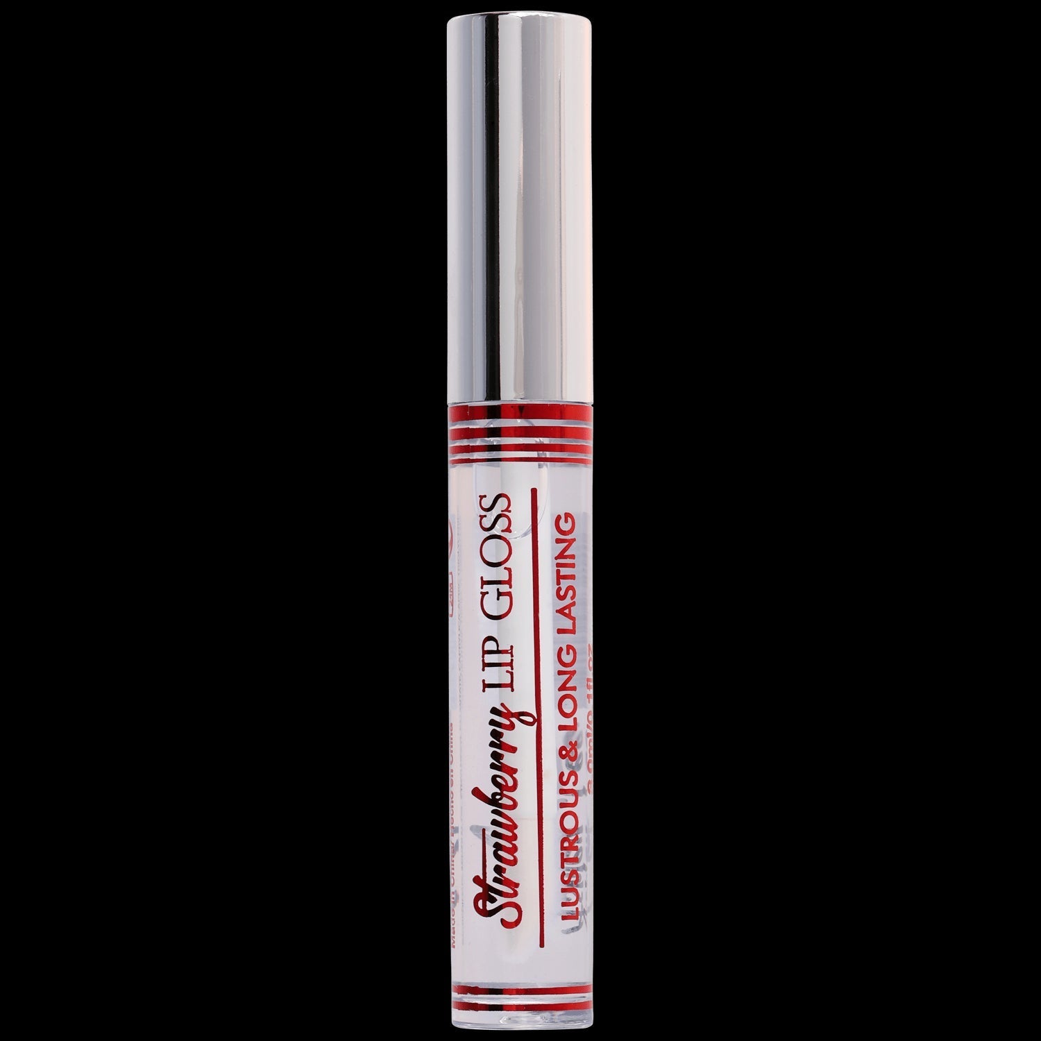 Close-up of Ashley Lee Lustrous & Long Lasting Lip Gloss with a high-shine, radiant finish on lips.