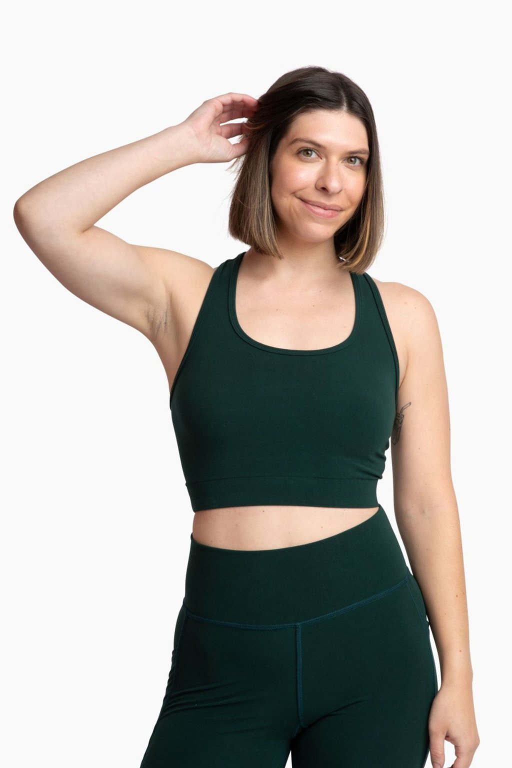 Aspen Nontoxic Plant-Based Low-Impact Active Bra Top - Image 4