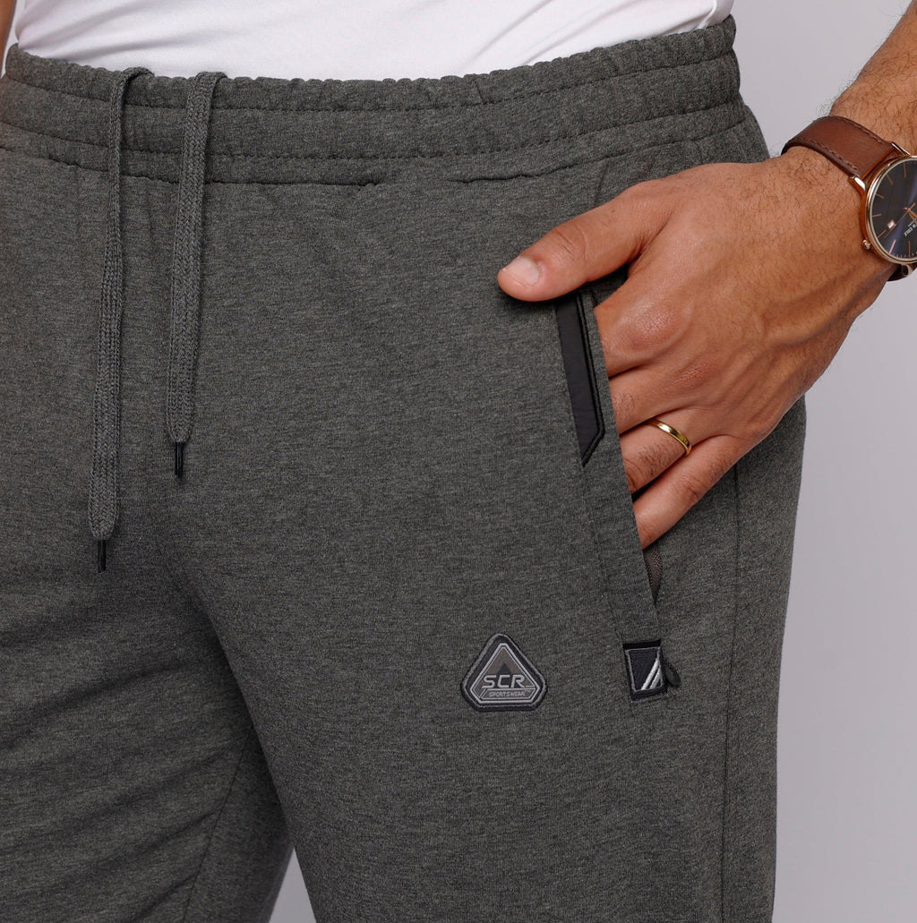 Men's Athletic Straight Fit Sweatpants in Grey - Image 30