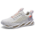 Black Modern Athletic Running Sneakers Breathable Gym Shoes
