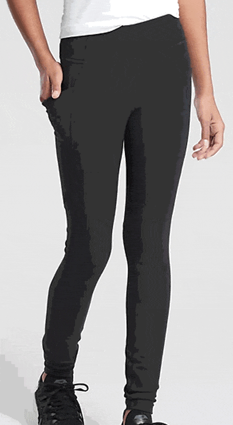 Buttery Soft Capri Leggings for Tween - 21" Inseam