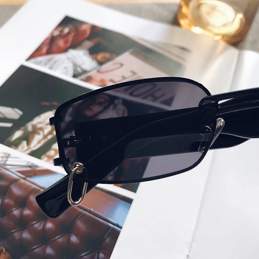 Unisex Square Blue Light Blocking Glasses with Metal Frames