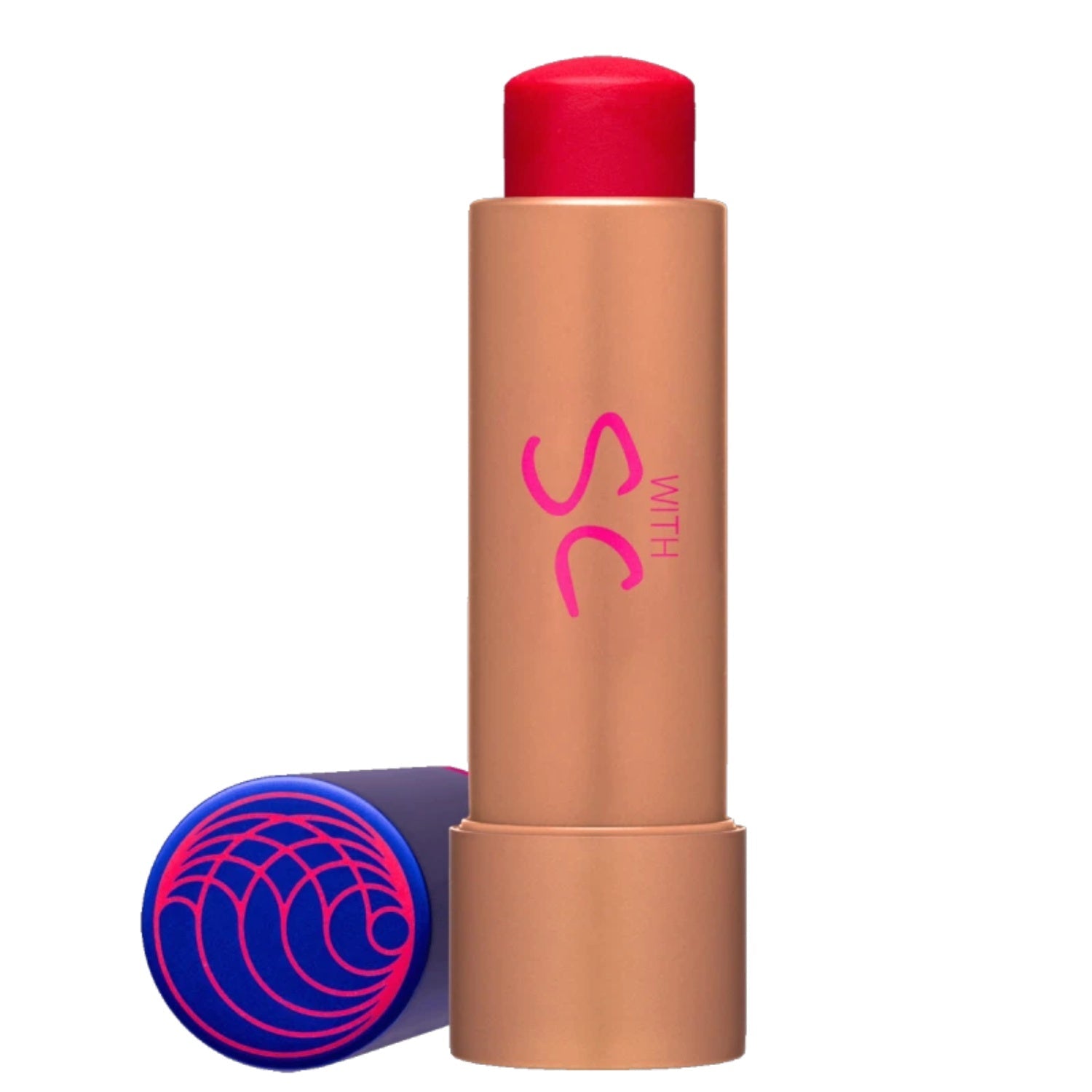 Augustinus Bader The Tinted Lip Balm providing a sheer wash of color and hydration.