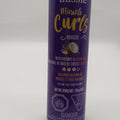 A 6 oz bottle of Aussie Miracle Curls Mousse designed for curl definition and frizz control.