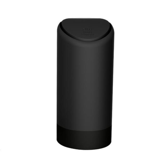 Mini Car Trash Can Leakproof Silicone Vehicle Cup Holder Organizer