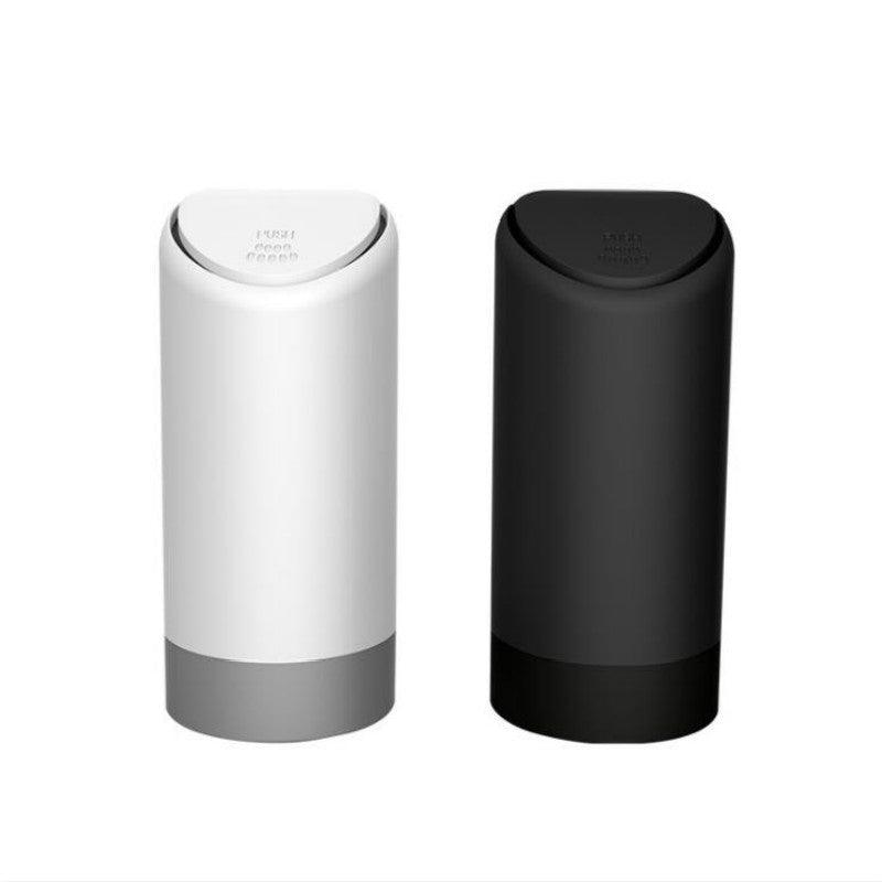 Mini Car Trash Can Leakproof Silicone Vehicle Cup Holder Organizer