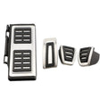 Non-Slip Stainless Steel Car Pedal Set for Fuel Brake and Clutch