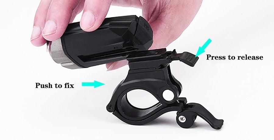 Auto-Sensing LED Bicycle Taillight USB Rechargeable Safety Light