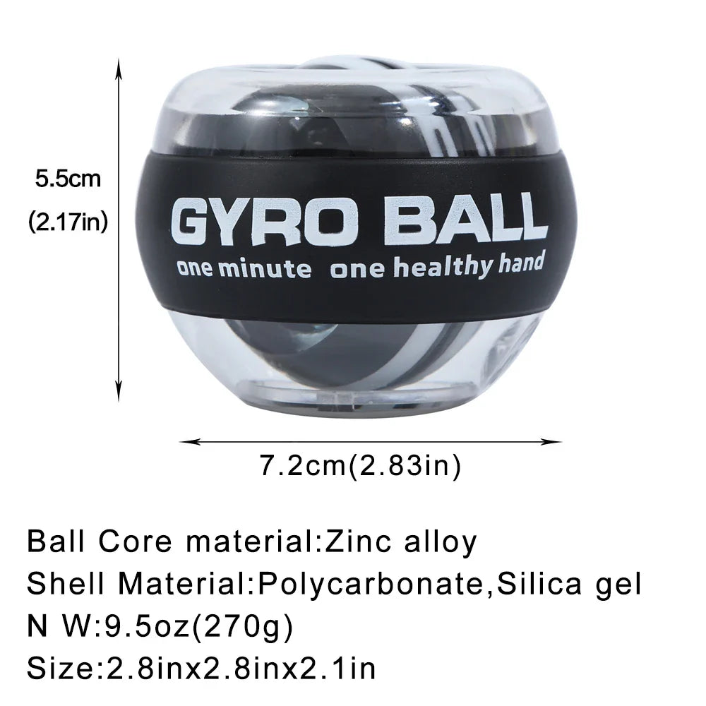 GripMax™ Auto-Start Gyro Ball Hand Exerciser