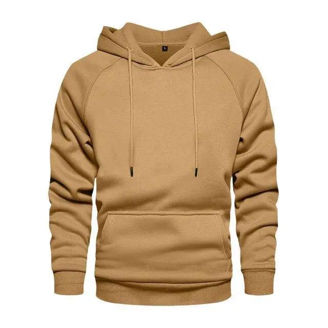 Men's Color Block Streetwear Hoodie Casual Sport Pullover