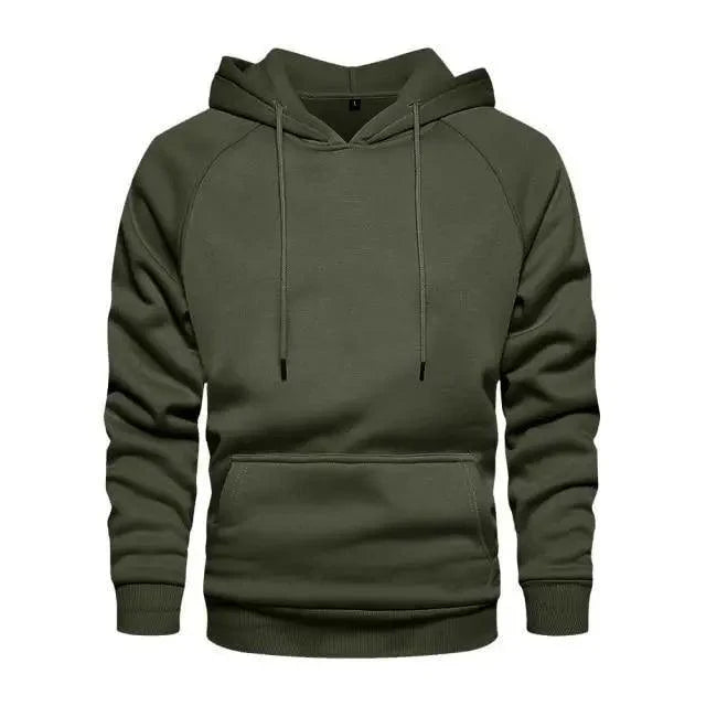 Men's Color Block Streetwear Hoodie Casual Sport Pullover