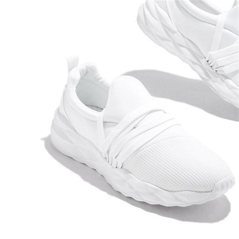 Women’s Platform Canvas Sneakers – Casual Sporty Walking Shoes