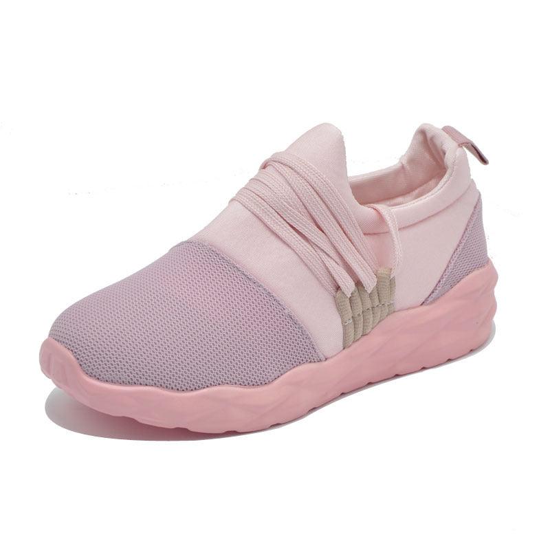 Women’s Platform Canvas Sneakers – Casual Sporty Walking Shoes