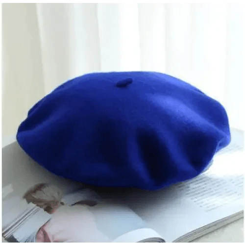 Classic Wool Blend Beret Vintage Painter Cap