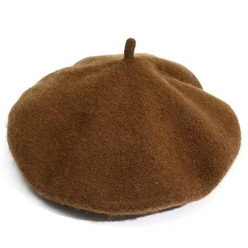 Classic Wool Blend Beret Vintage Painter Cap